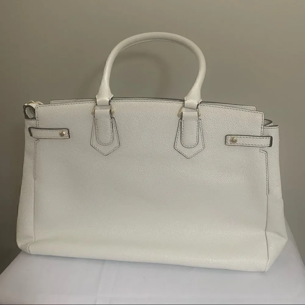 Henri Bendel Carlyle Satchel - White - Picture 2 of 15
